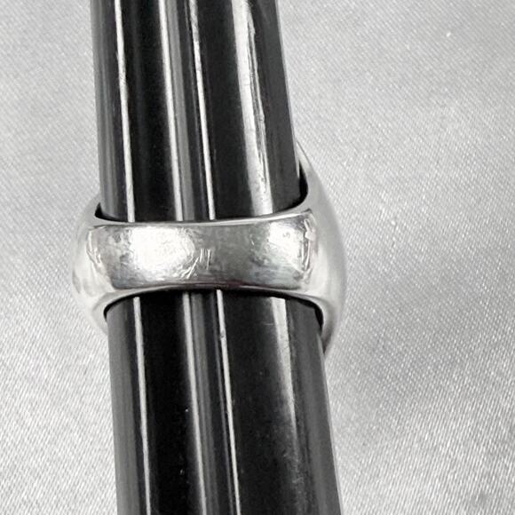 Vintage Taxco Mexico 925 Sterling Silver Ring Ribbed Dome Fan TV-111 Size 5 - Picture 15 of 16